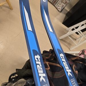 Trak Blue and Black Skis